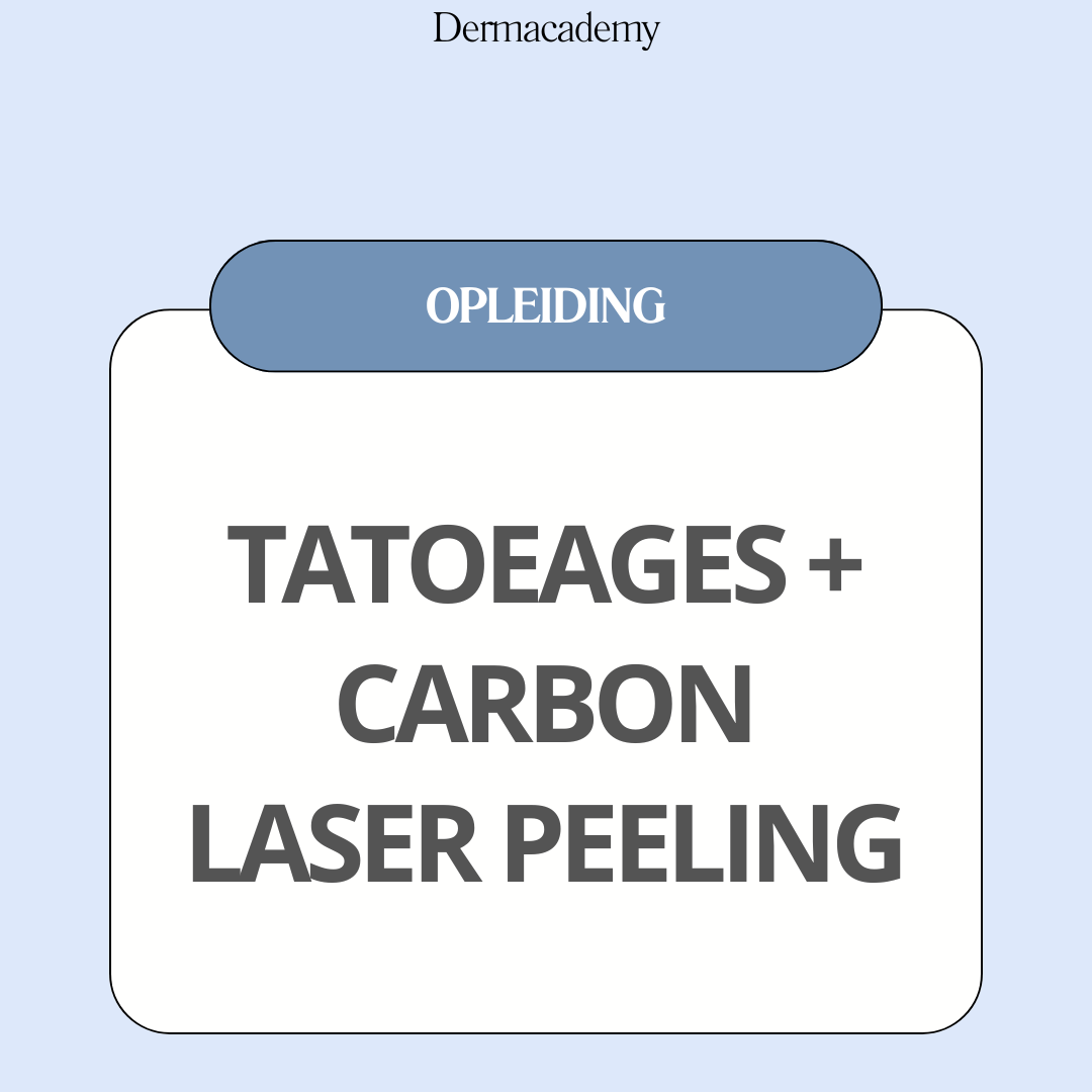 Privé opleiding Tatoeage Verwijderen + Carbon laser peeling ( 2 dagen )