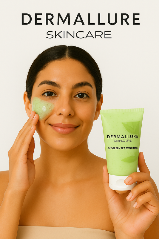 The Green TEA exfoliator Detox scrub